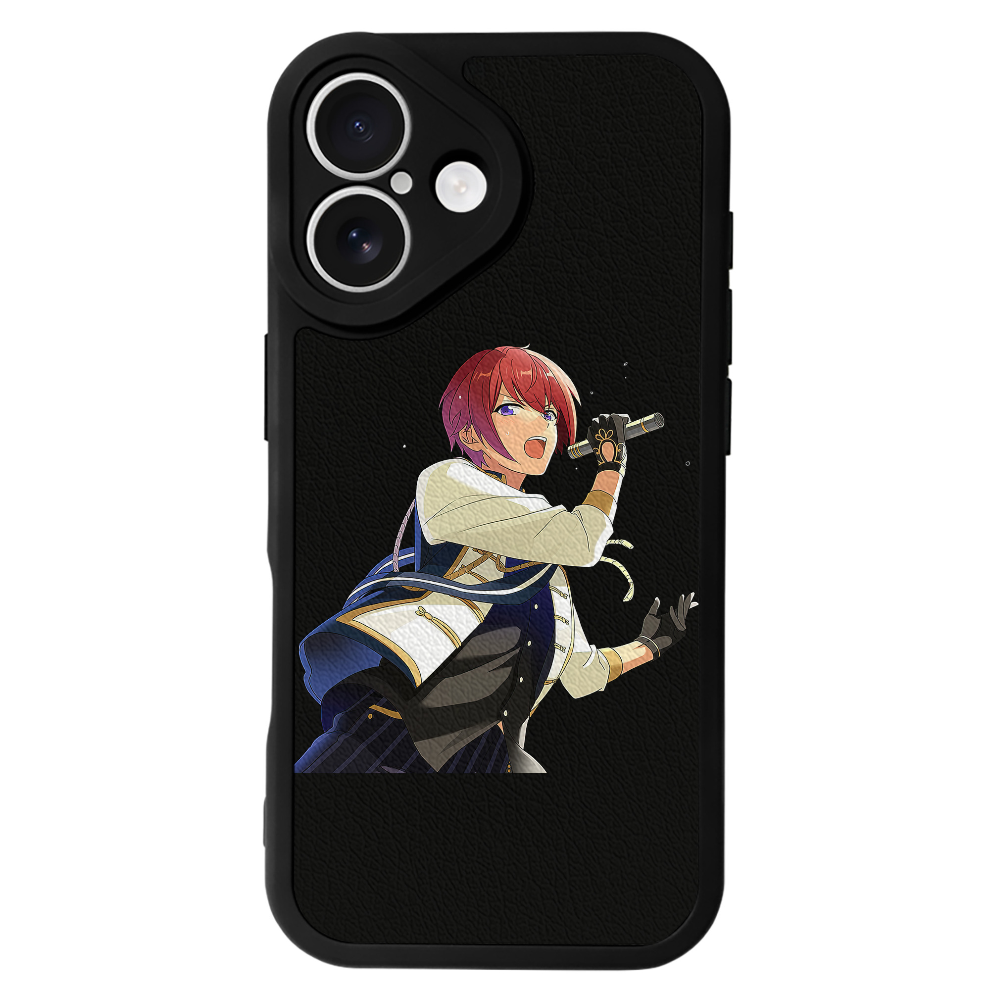 （画像用） あんさんぶるスターズ! Ensemble Stars 【iPhone 16シリーズ対応】シリコンスマホケース（レザー調） 材質：シリコン